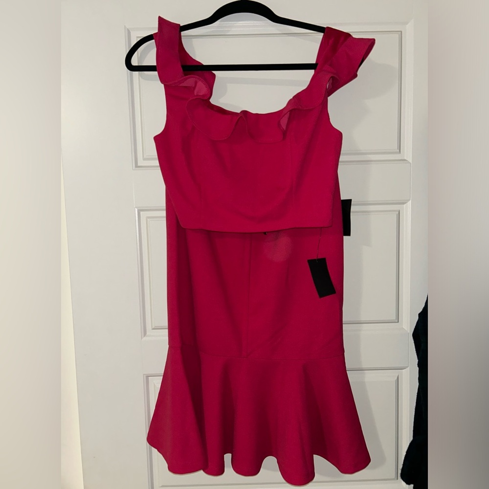 Pink Ruffle Two Piece Skirt Set - Picture 8 of 11